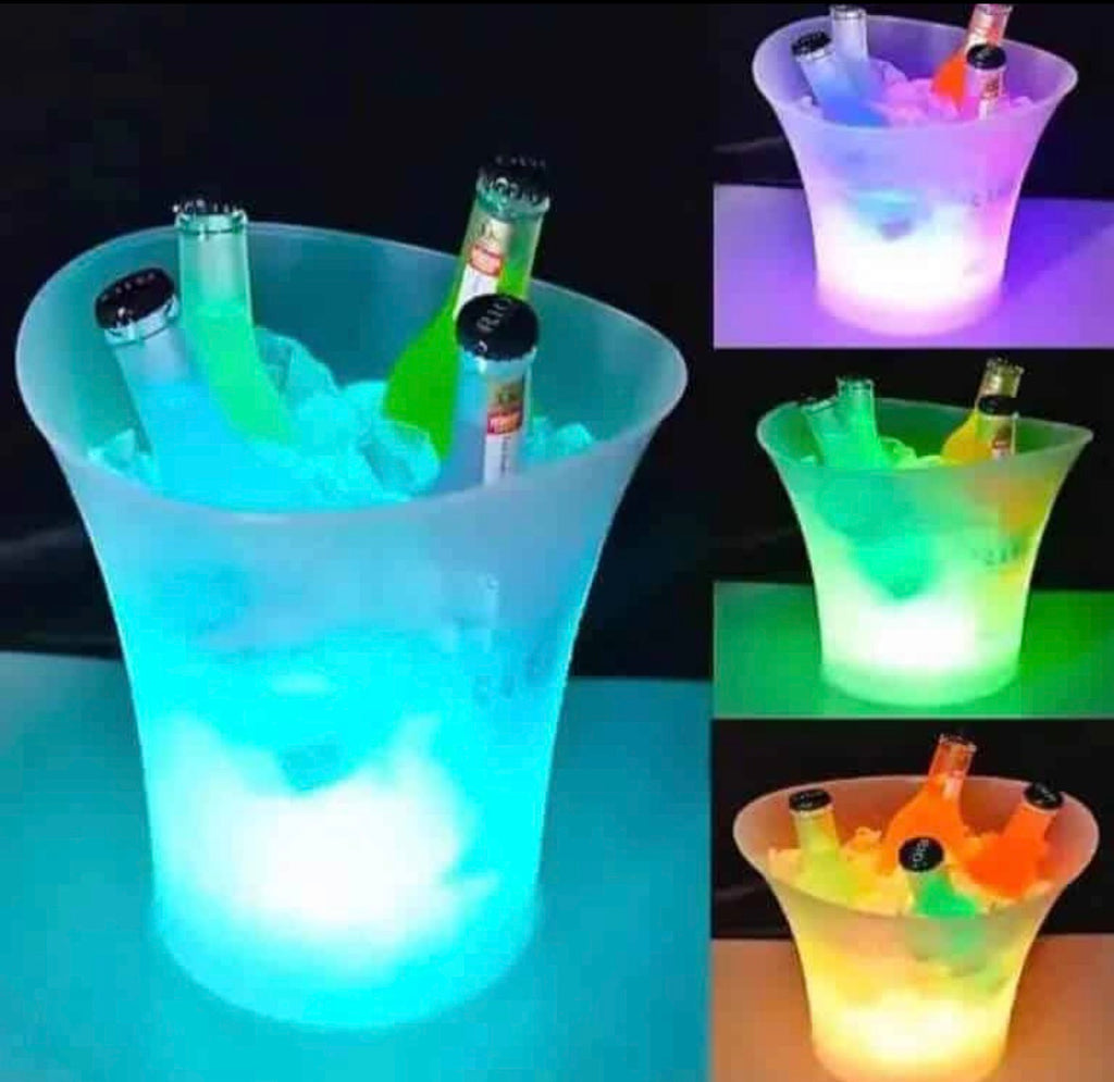 5L Ice Bucket Wireless Bluetooth Multicolor LED Rechargeable Party Speaker