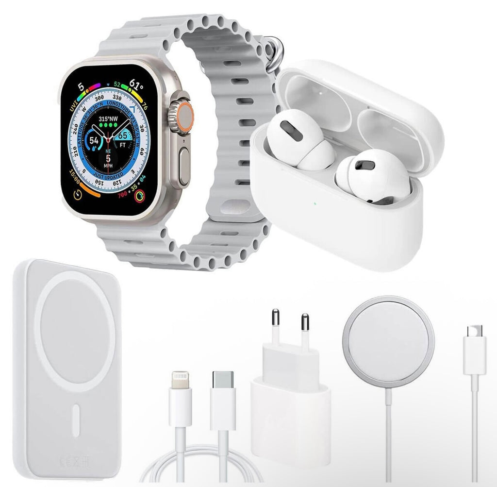 Smart Watch and Earphone Combo