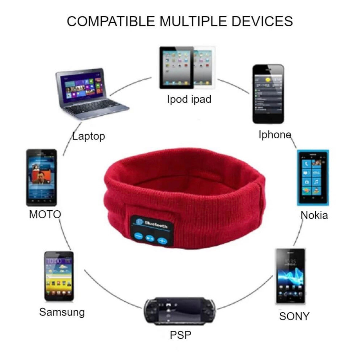Wireless Bluetooth Music Headband