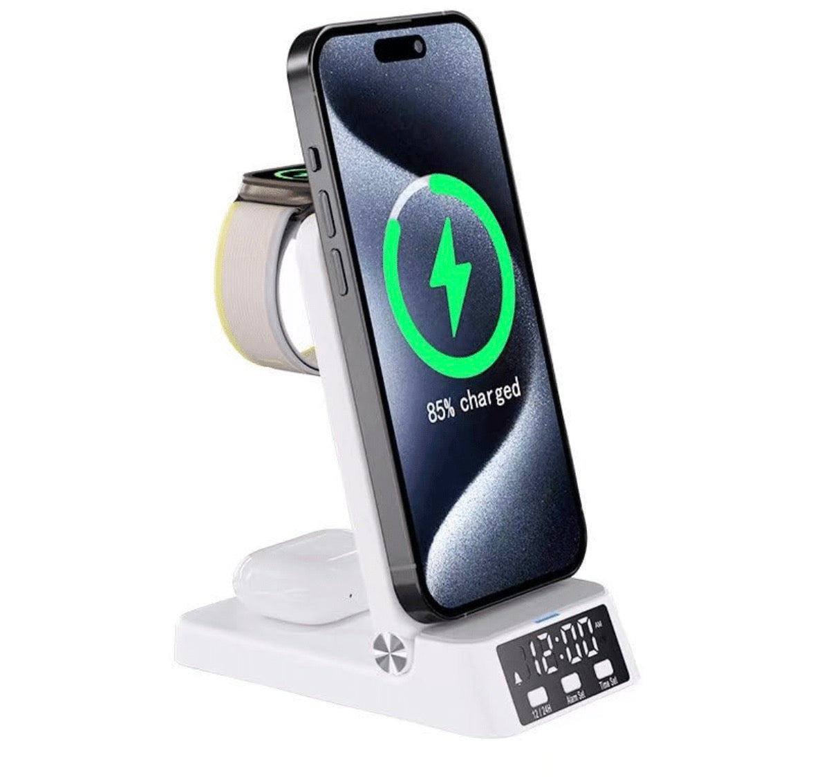 4 in 1 Smart Foldable Compact Wireless Charging Stand